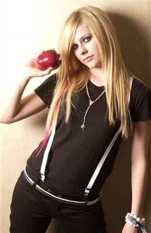 The 22-year-old Lavigne earned her first number one spot on the Billboard 